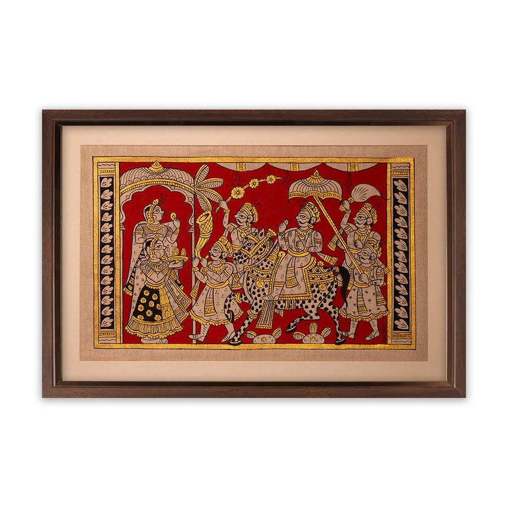 Phad - Medium Phad with golden touch