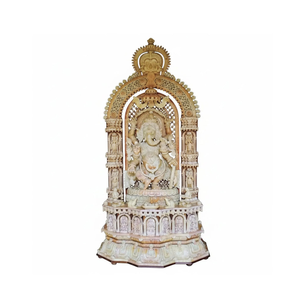 Orissa Stone Sculpture - Ganesha Asta