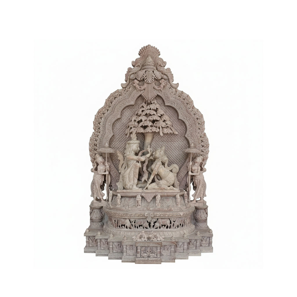 Orissa Stone Sculpture - Krishna Radha
