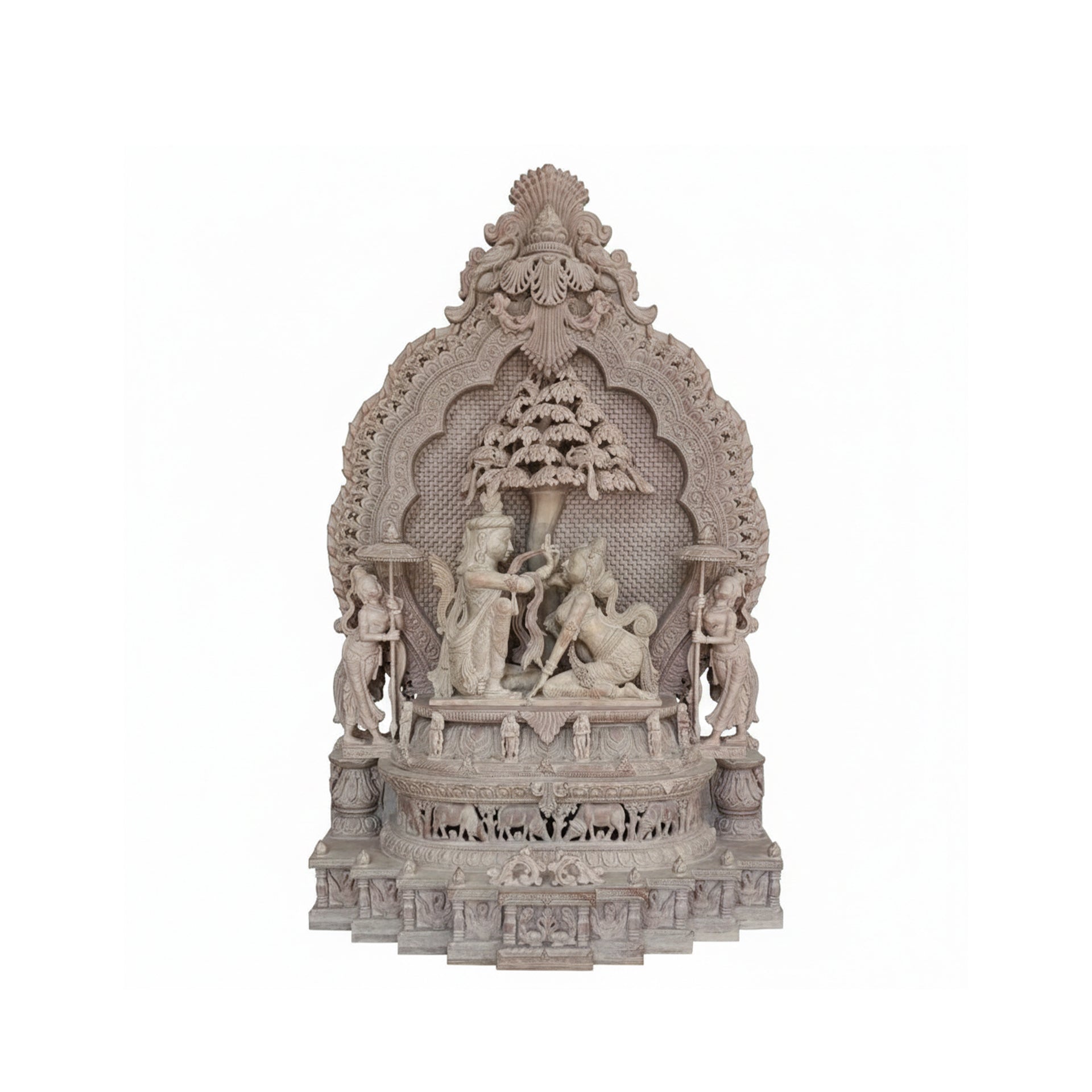 Orissa Stone Sculpture - Krishna Radha