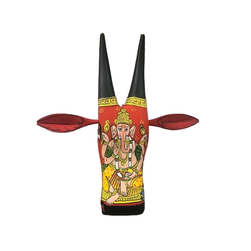 Cherial Mask - Wooden Cow Head