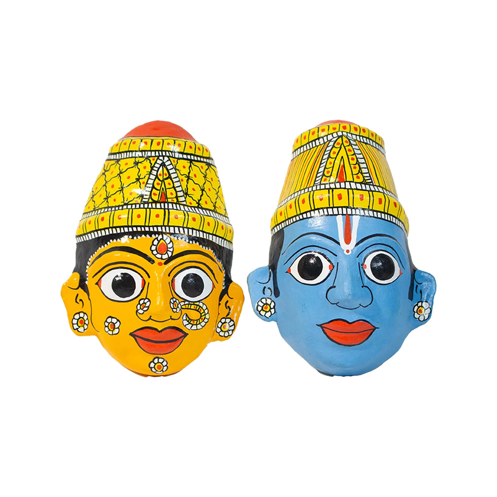 Cherial Mask - Radha Krishan Mask