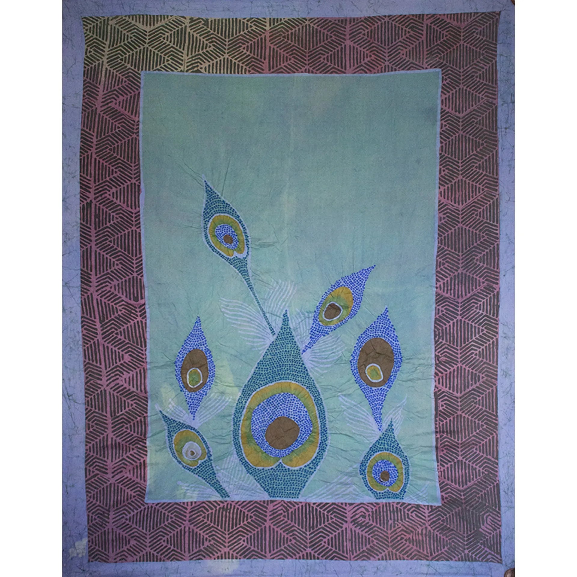 Batik - Peacock feather