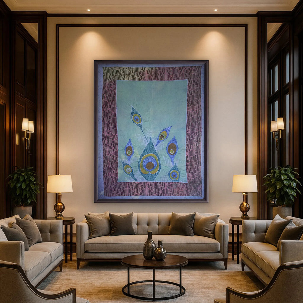 Batik - Peacock feather