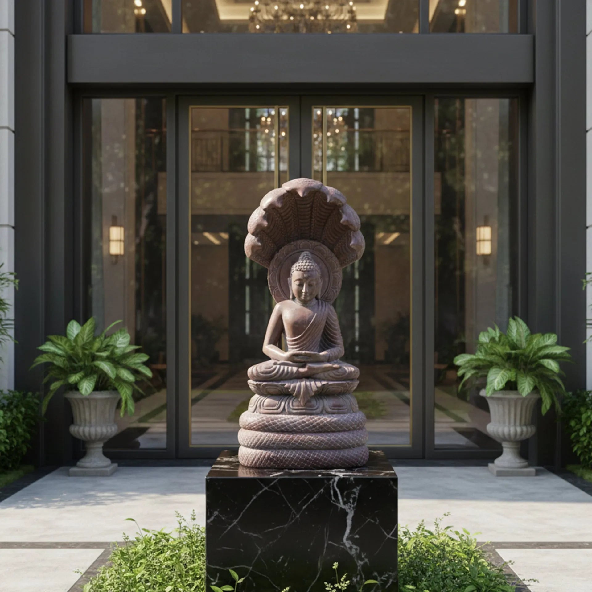 Orissa Stone Sculpture - Buddha Nag