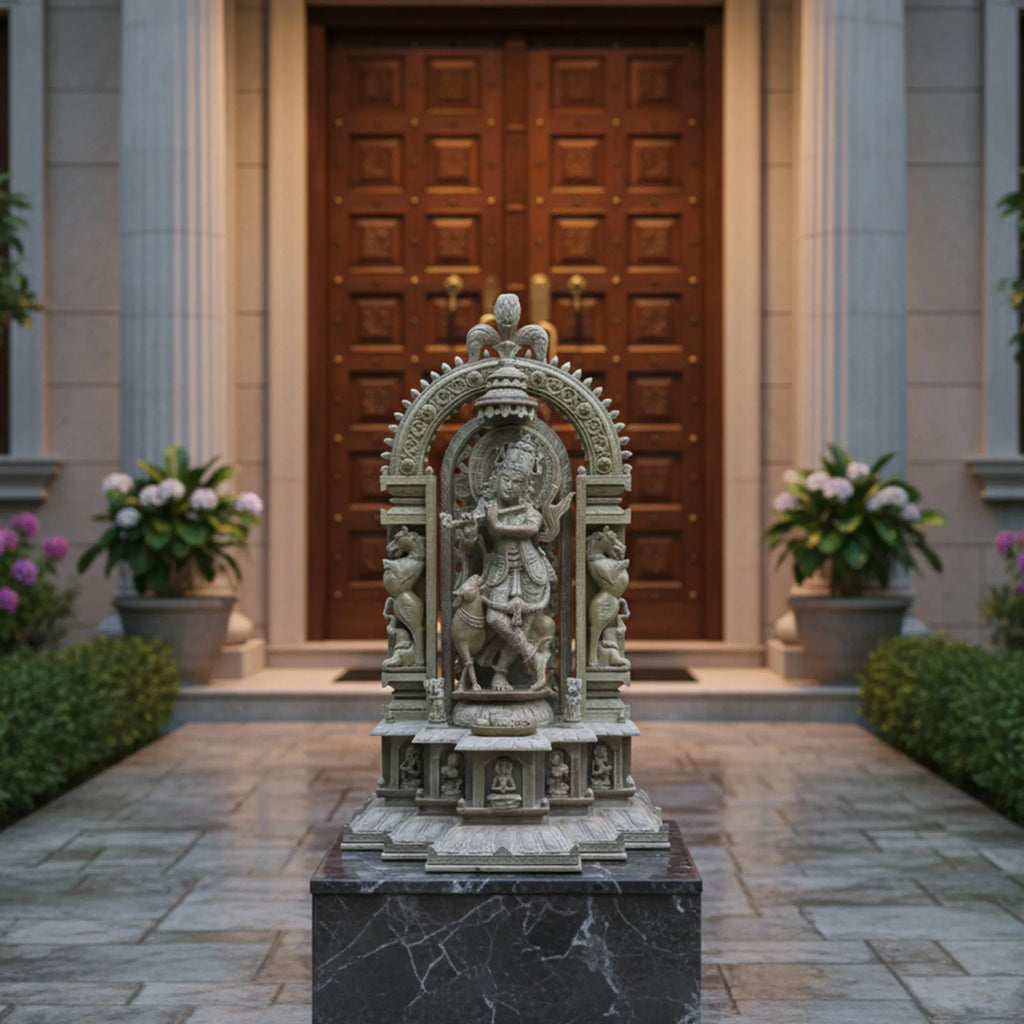 Orissa Stone Sculpture - Krishna ji