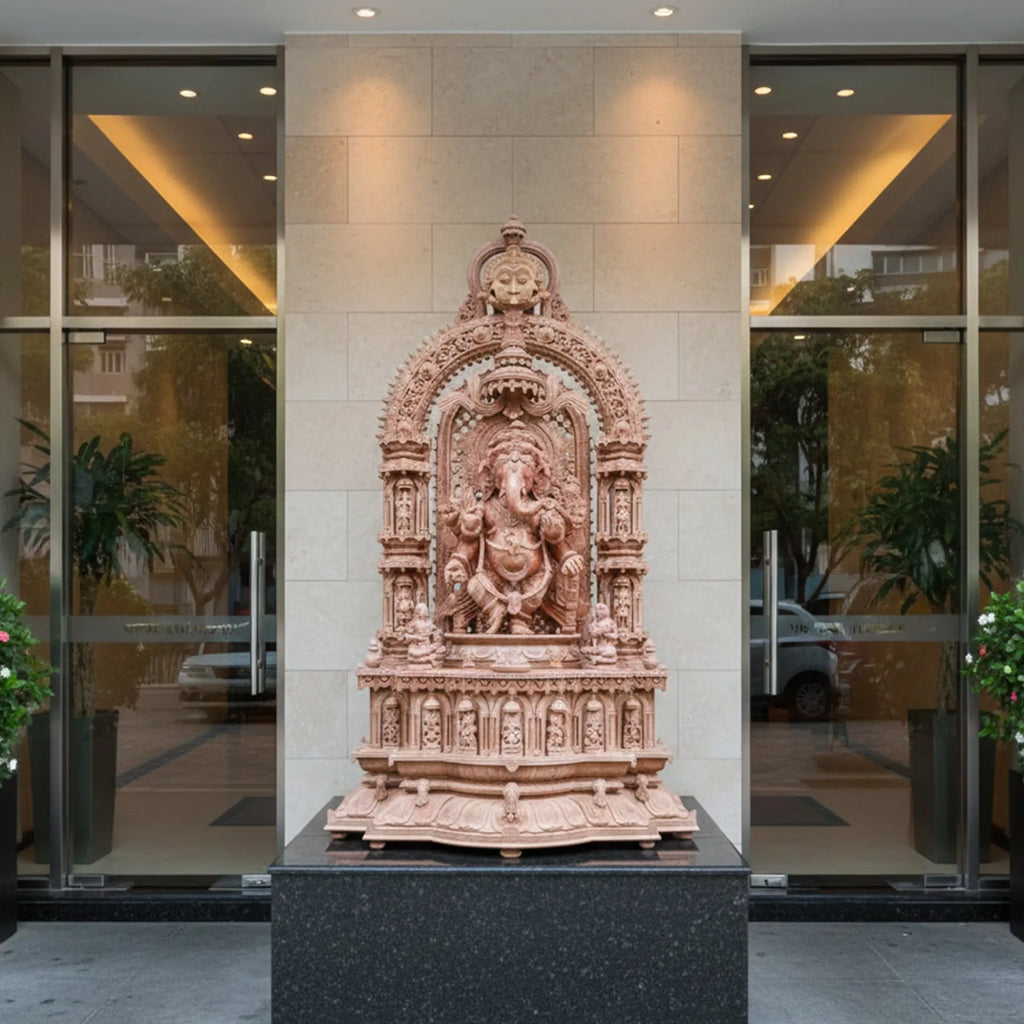 Orissa Stone Sculpture - Ganesha ji Asta
