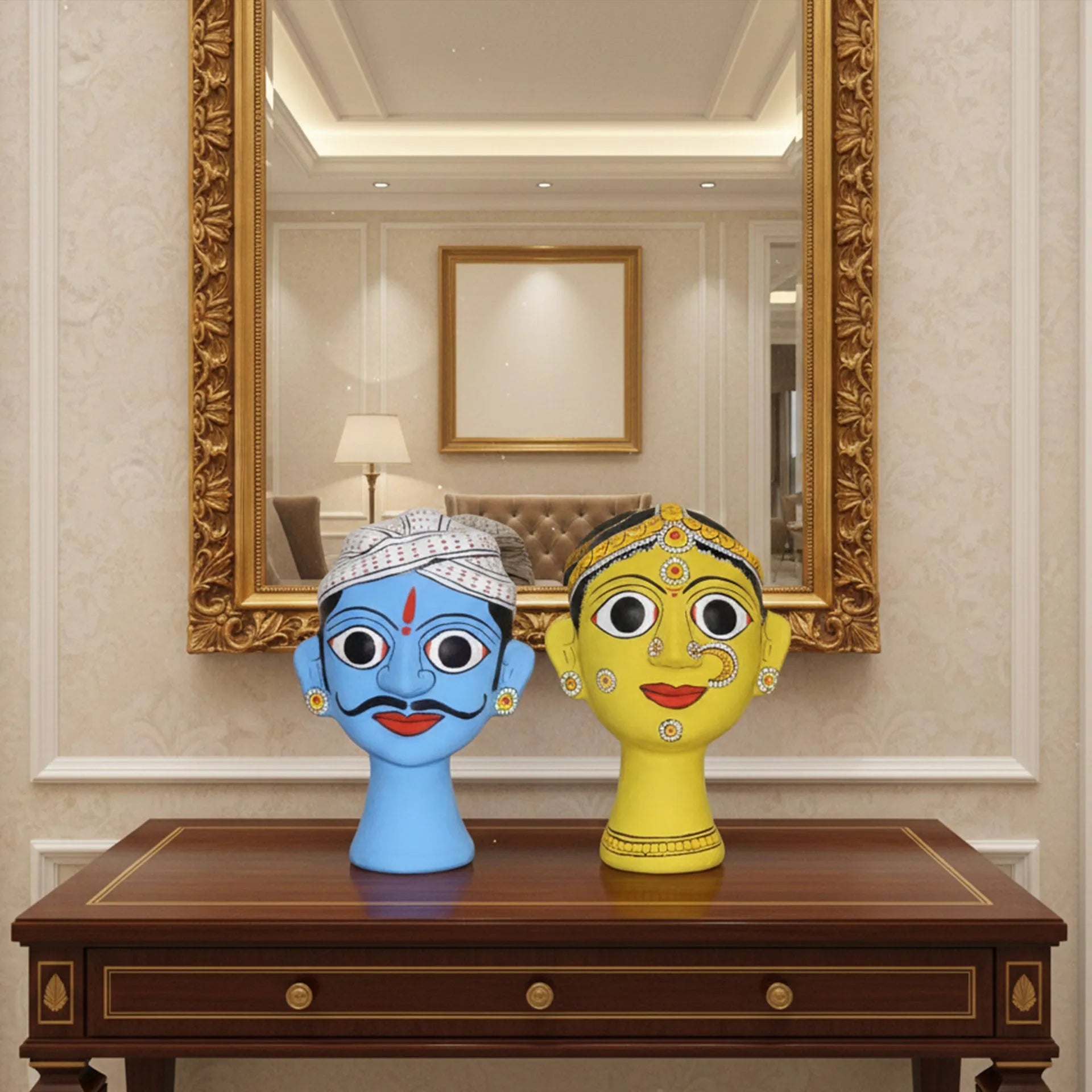 Cherial Mask - Couple heads