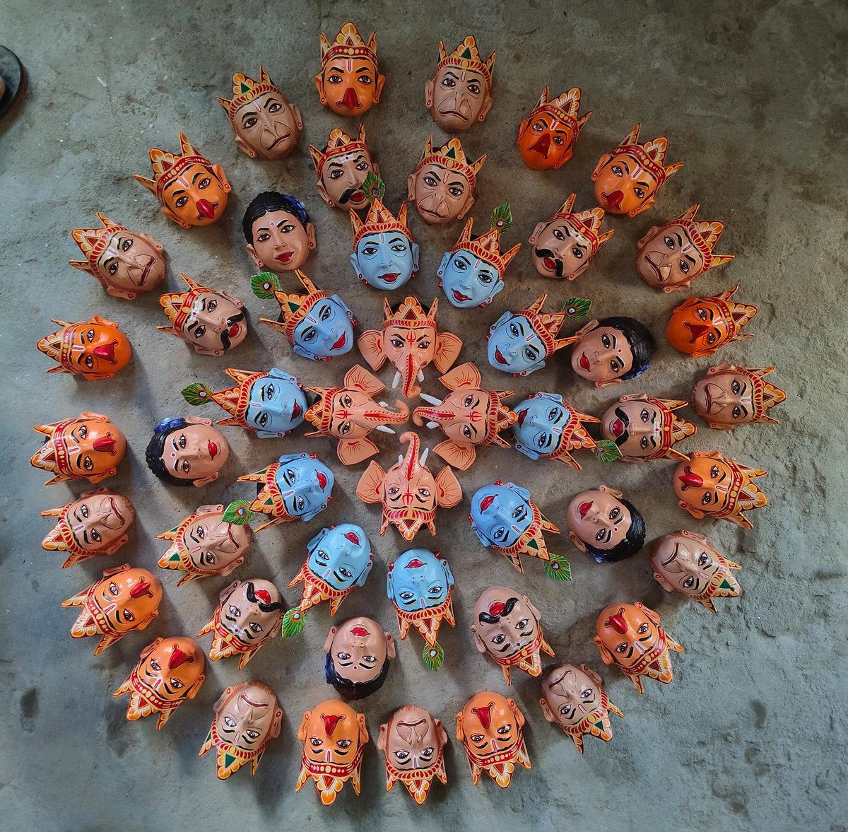 Majuli Mask - Mukha Shilpa