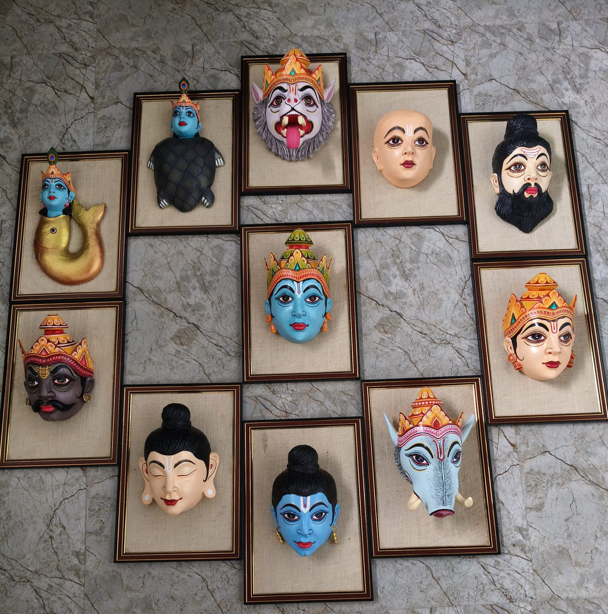 Majuli Mask - Dashavatara