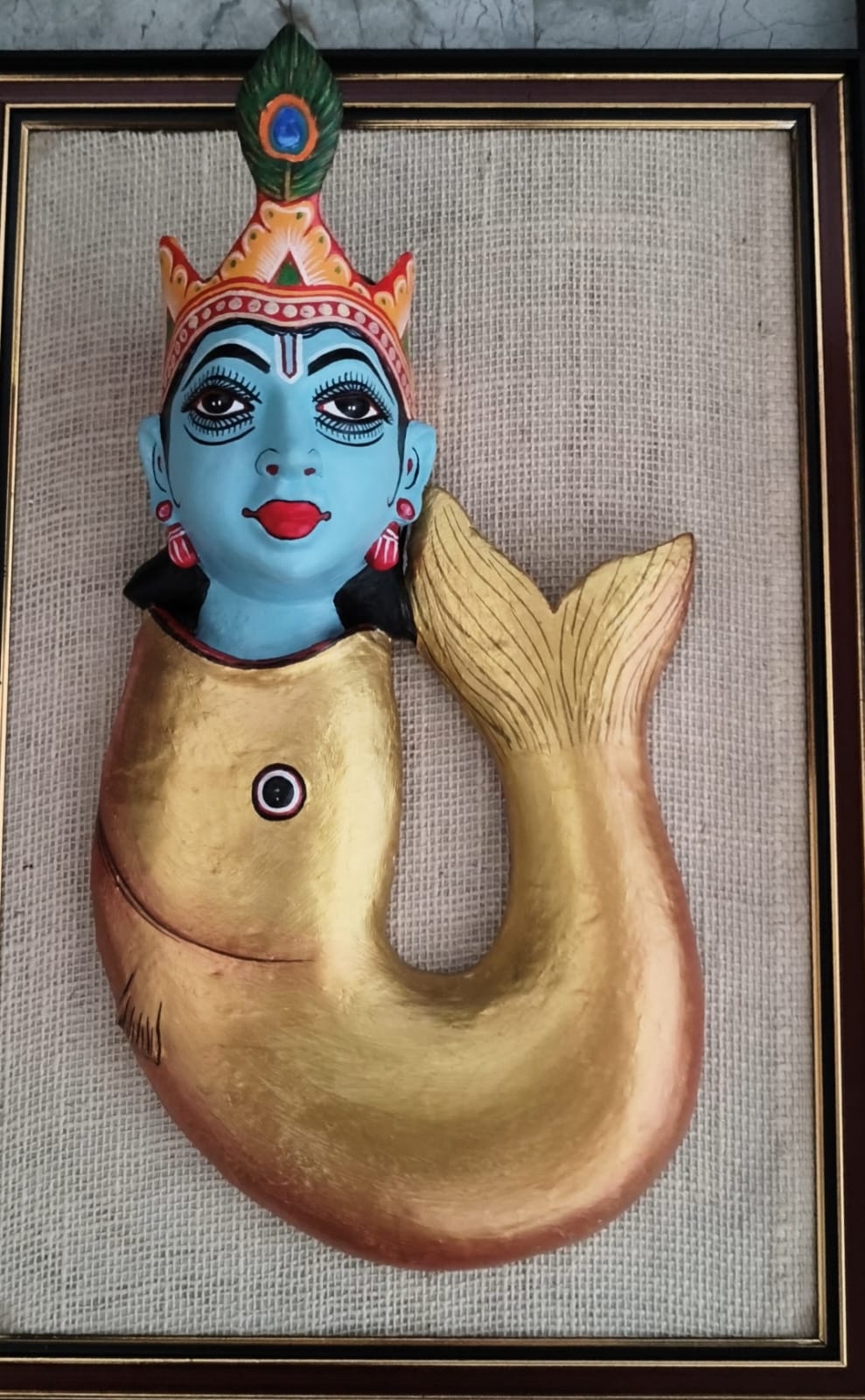 Majuli Mask - Matsya