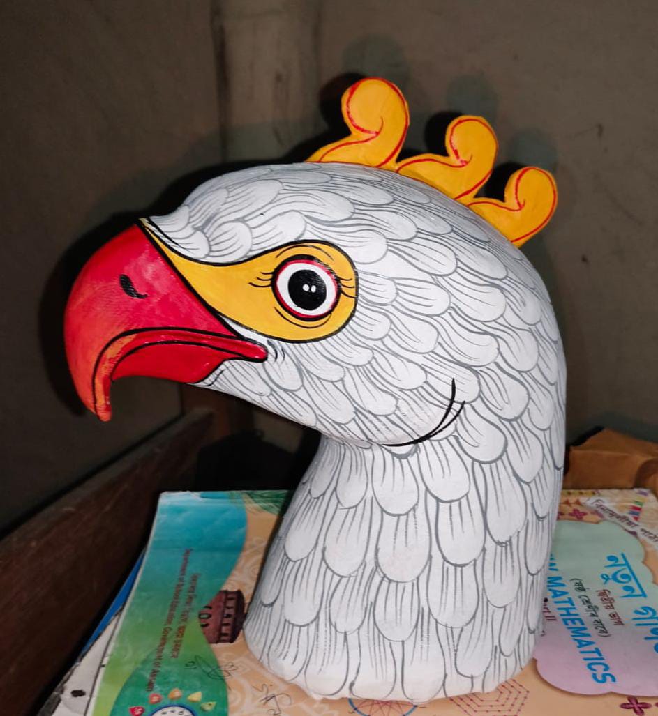 Majuli Mask - Jatayu