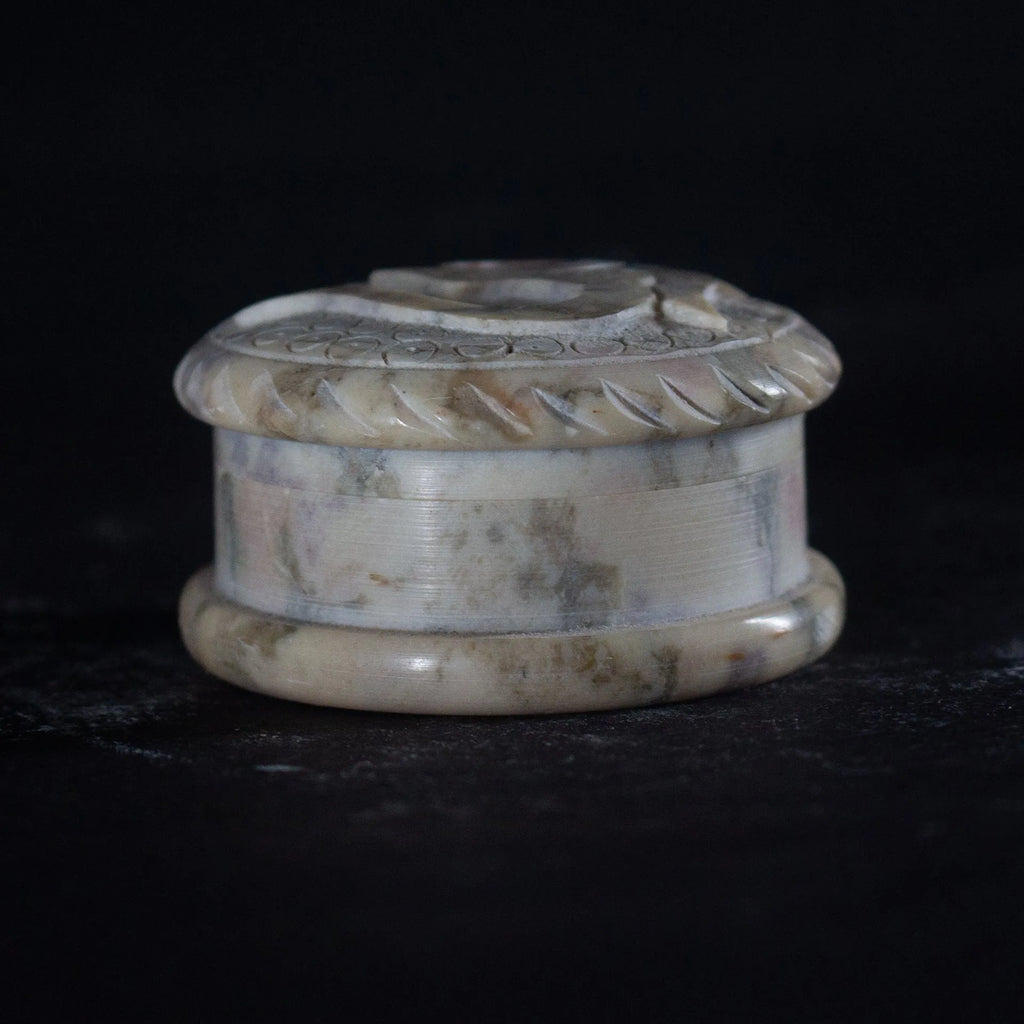 Varanasi Soft Stone Jali - Om container