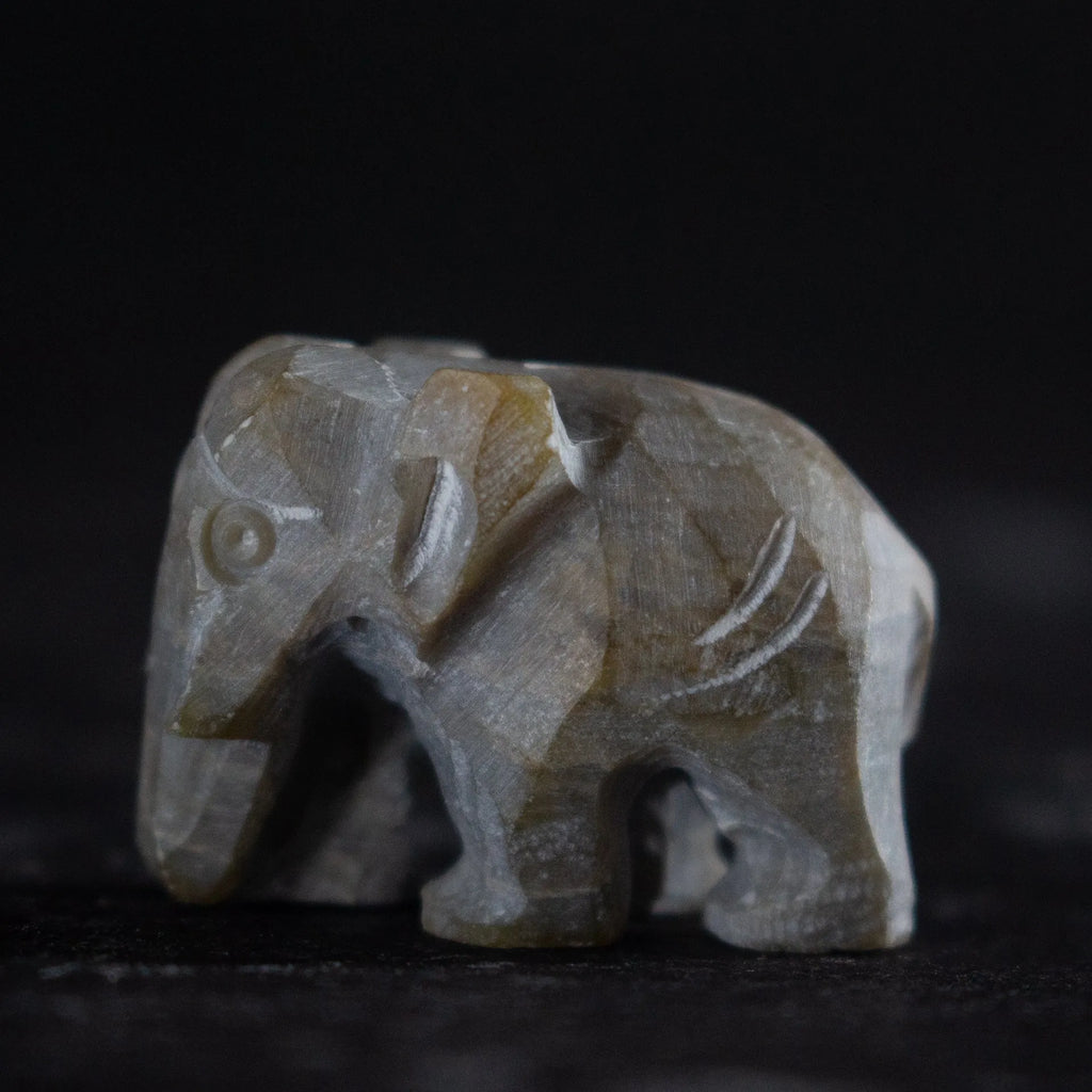 Varanasi Soft Stone Jali - Tiny elephant (set of 100)