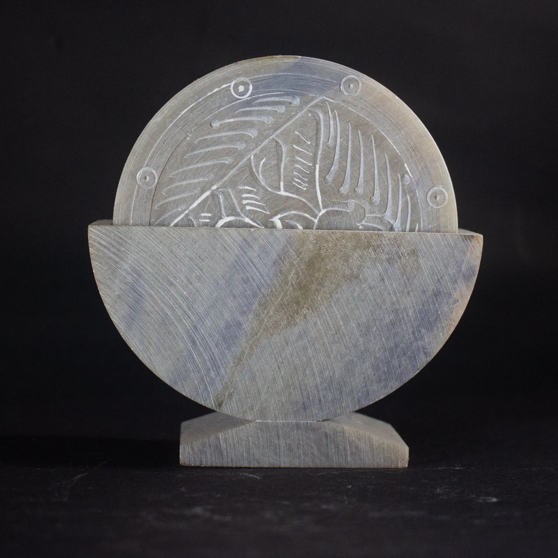 Varanasi Soft Stone Jali - Tea coaster