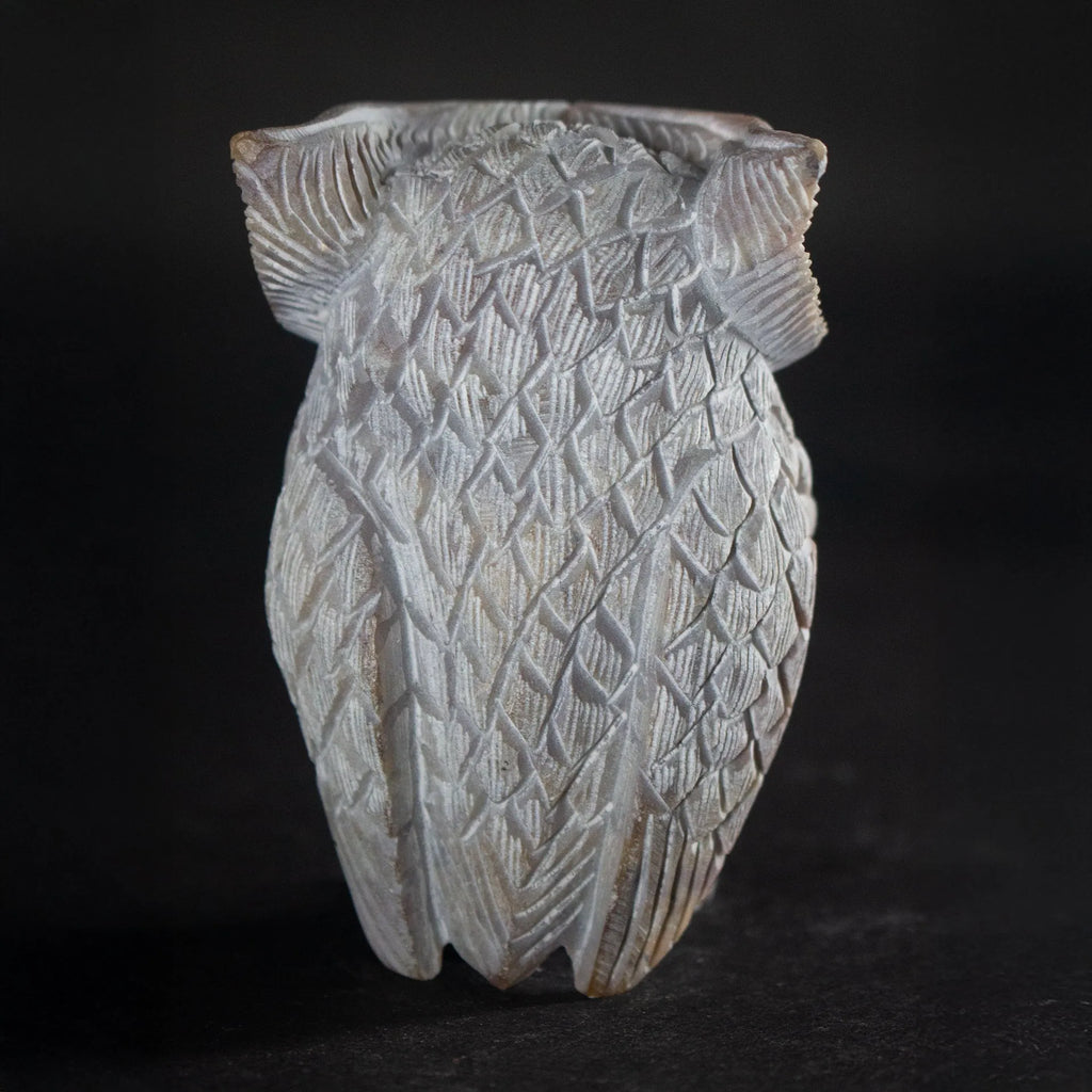 Varanasi Soft Stone Jali - Owl