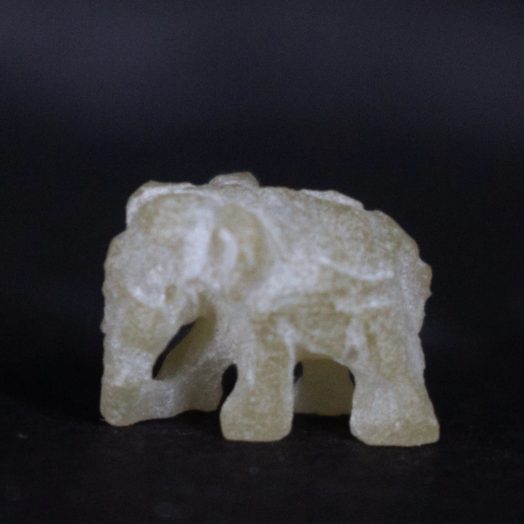 Varanasi Soft Stone Jali - Elephant Tiny