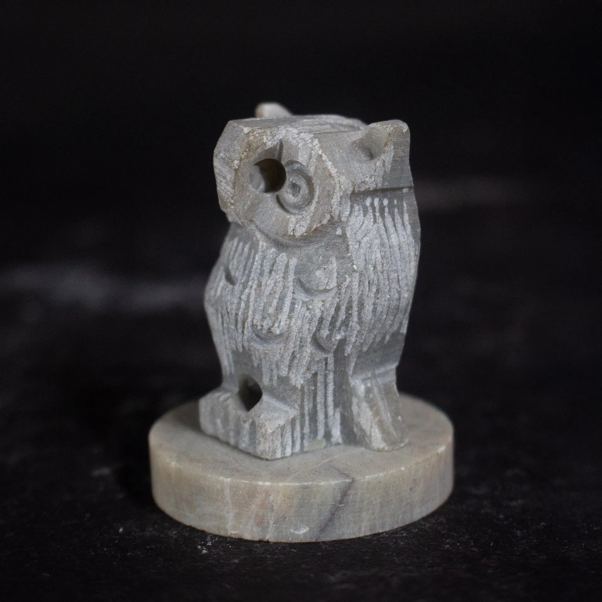 Varanasi Soft Stone Jali - Owl (set of 100)