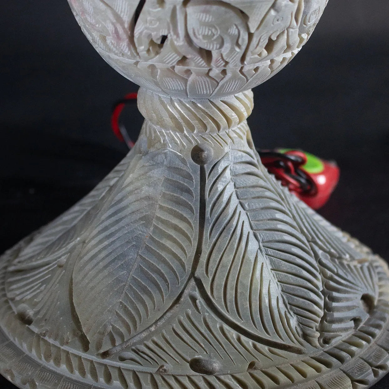 Varanasi Soft Stone Jali - Table Lamp