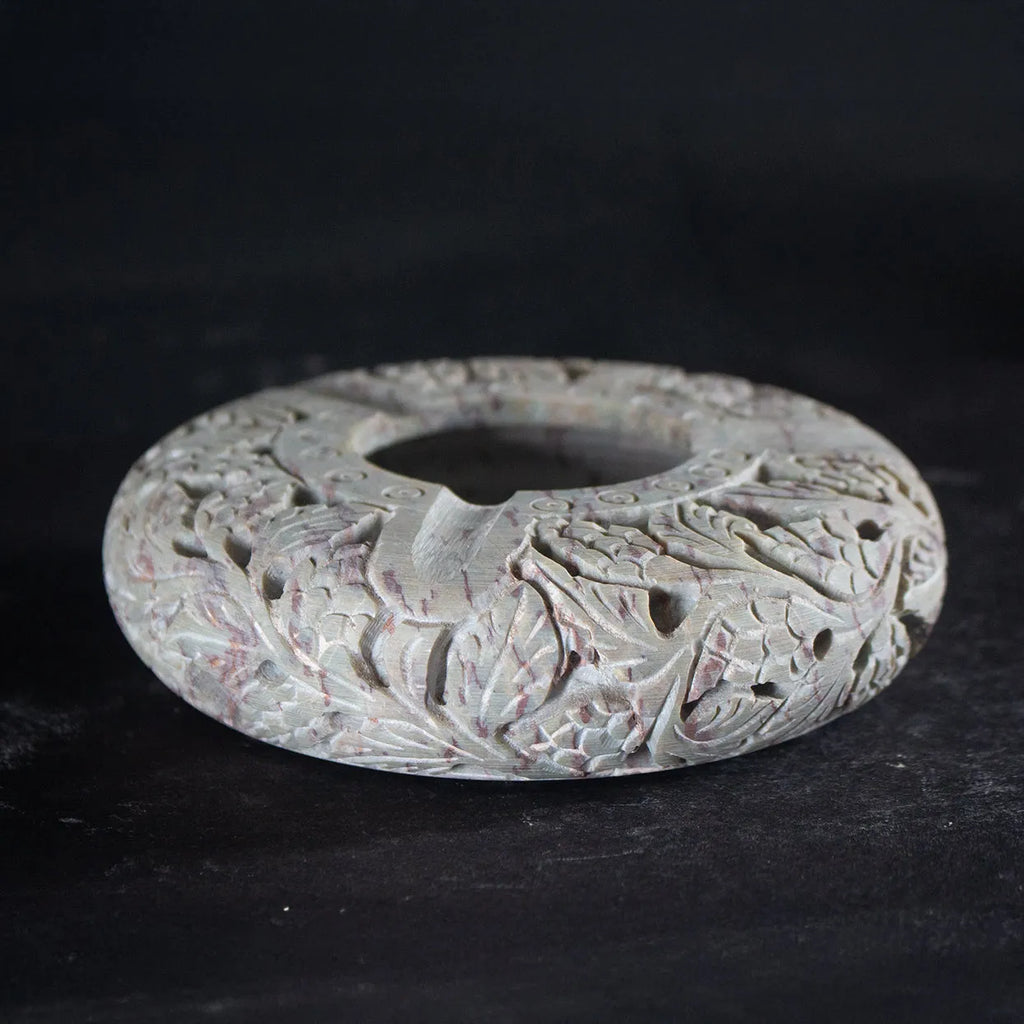 Varanasi Soft Stone Jali - Cigrate Tray
