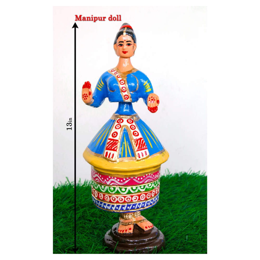 Manipur Doll – Traditional Dancing Woman