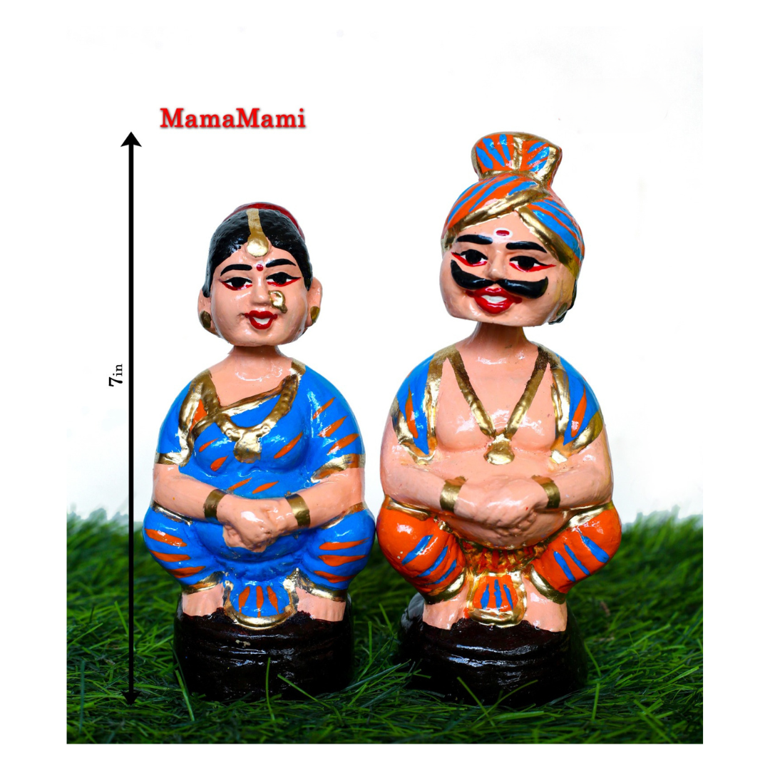 Thanjavur Doll – Mama & Mami
