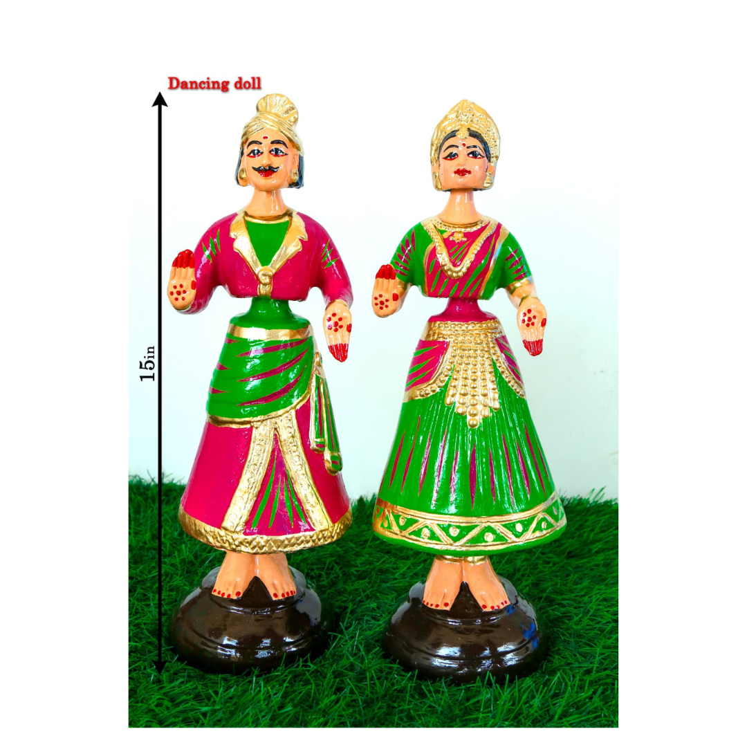 Thanjavur Dancing Doll – Traditional Couple