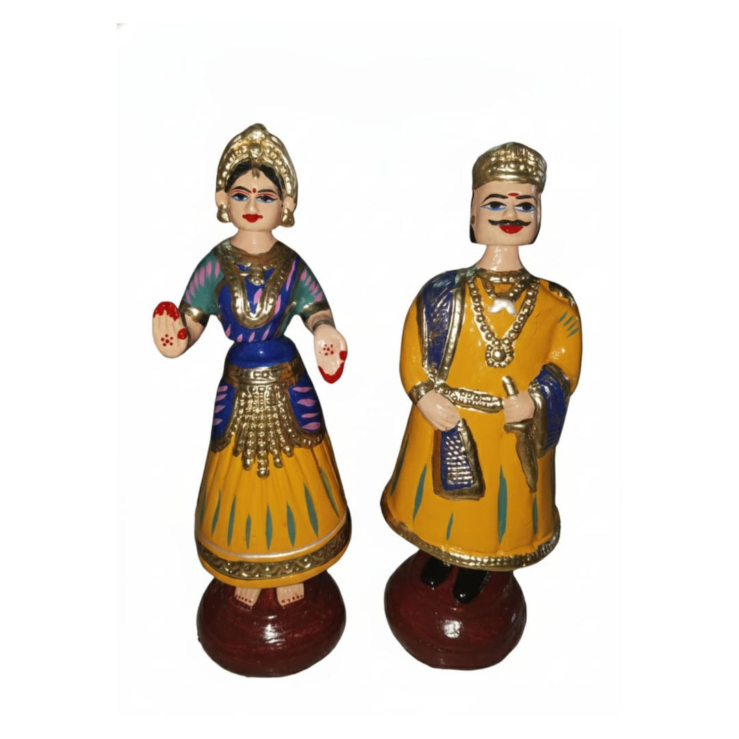 Thanjavur Doll – Traditional Couple