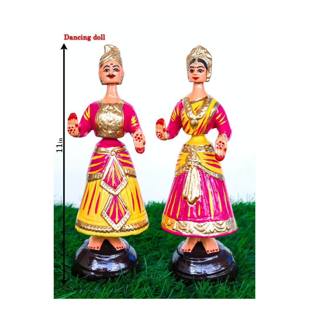 Thanjavur Dancing Doll – Traditional Dancing Couple
