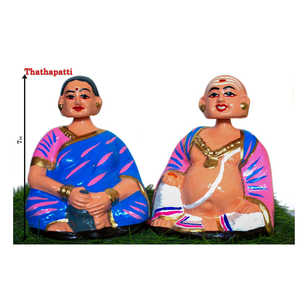 Thathapatti Doll – Traditional Couple
