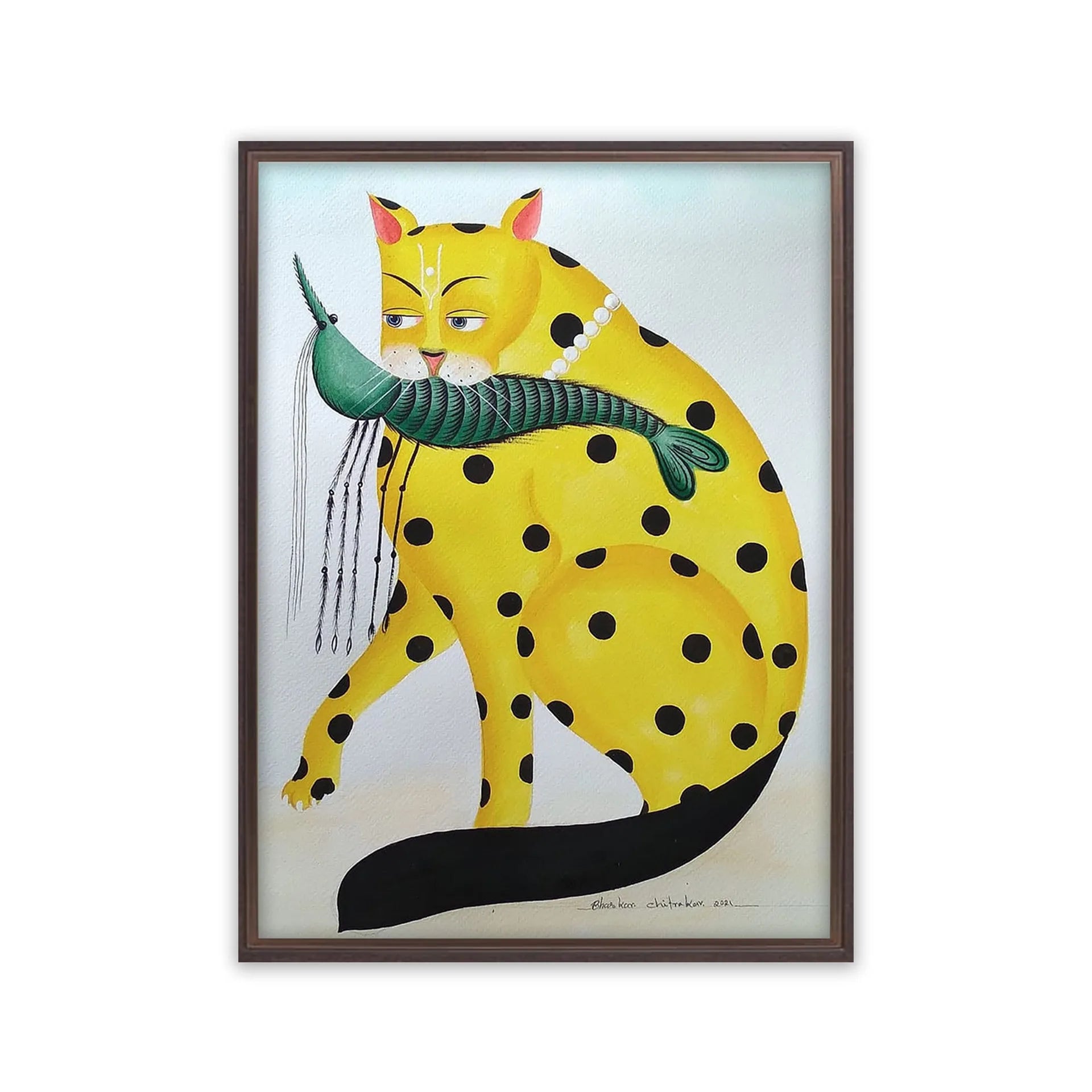 Kalighat - The Cat and the fish