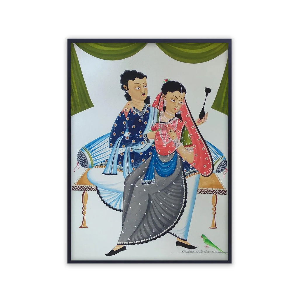 Kalighat - Babu and Biwi