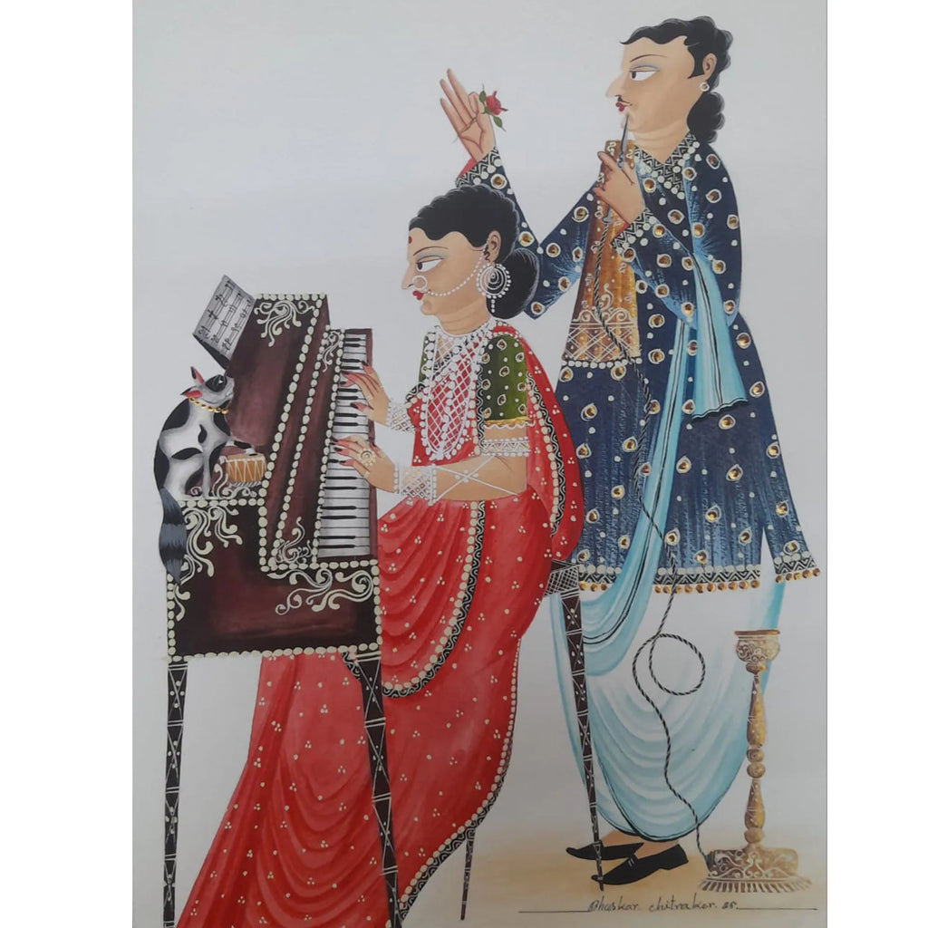 Kalighat - Babu Biwi and the piano time