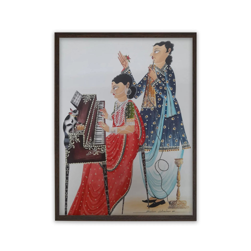 Kalighat - Babu Biwi and the piano time