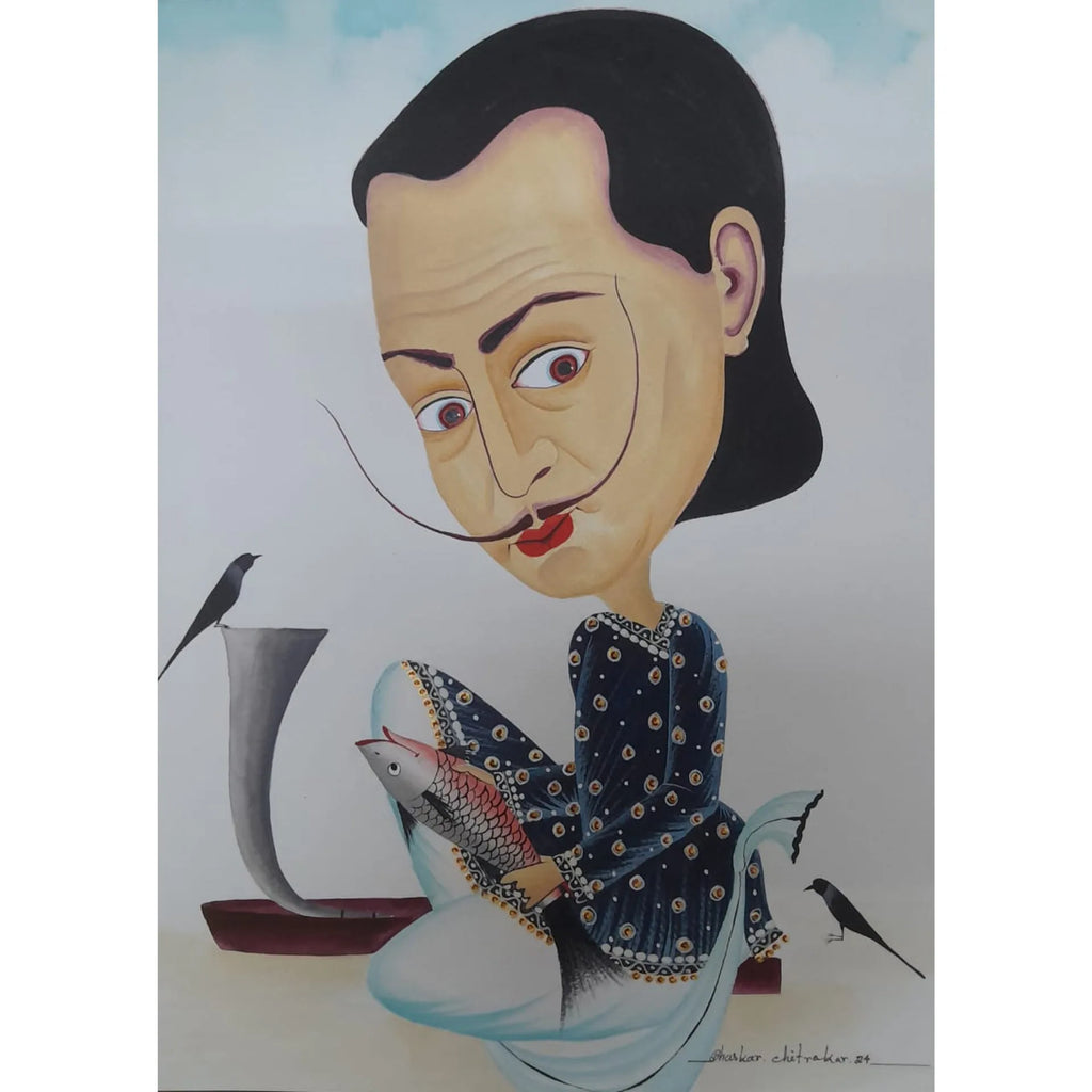 Kalighat - Salvador Dali in Kalighat