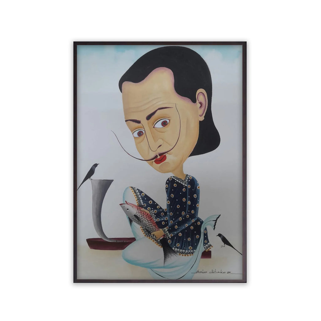 Kalighat - Salvador Dali in Kalighat
