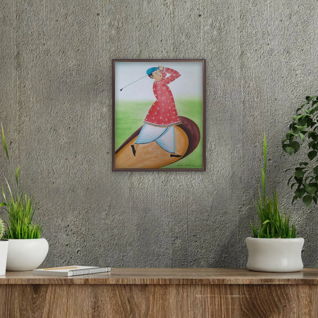 Kalighat - Babu Playing Golf