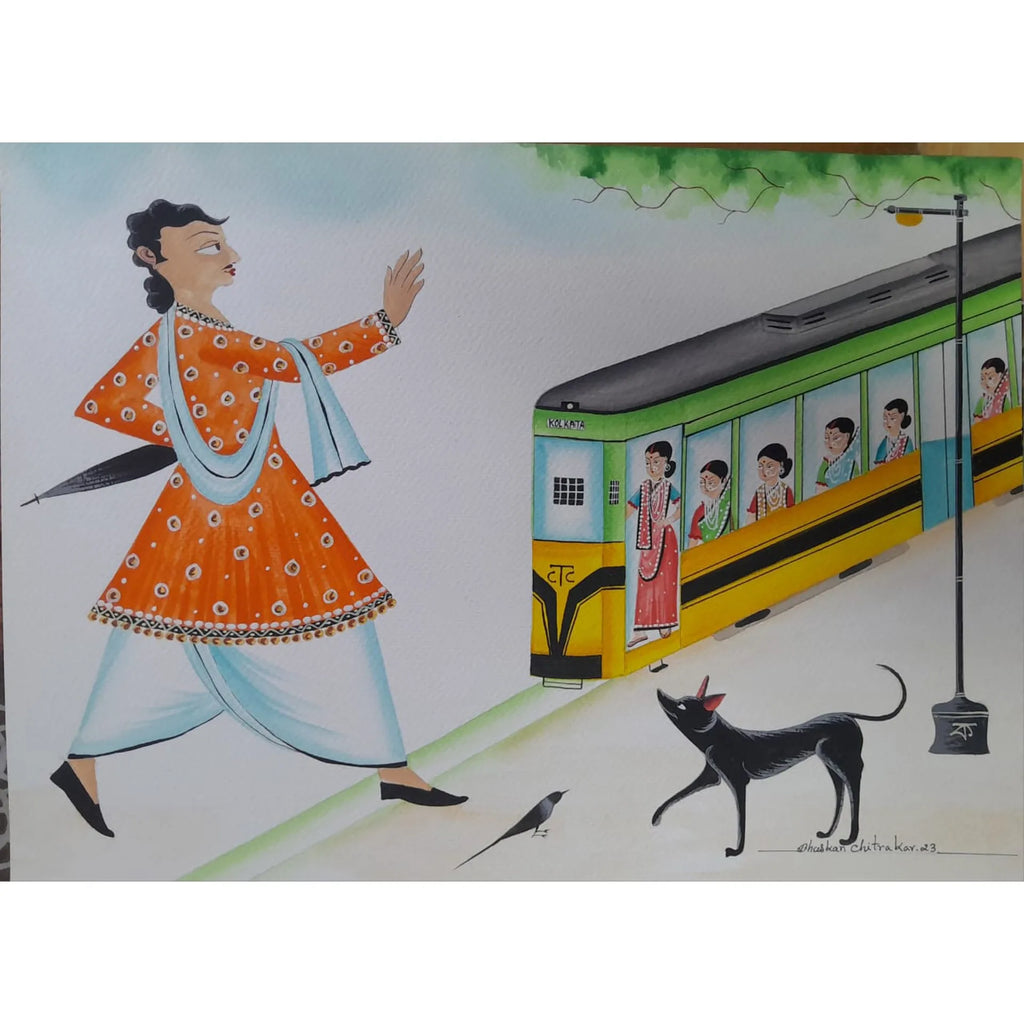 Kalighat - Babu in Kolkata