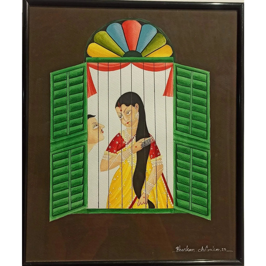Kalighat - Biwi's window