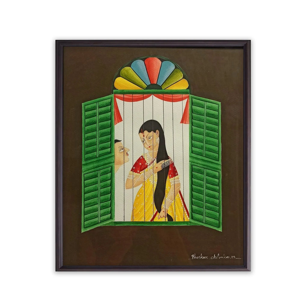 Kalighat - Biwi's window