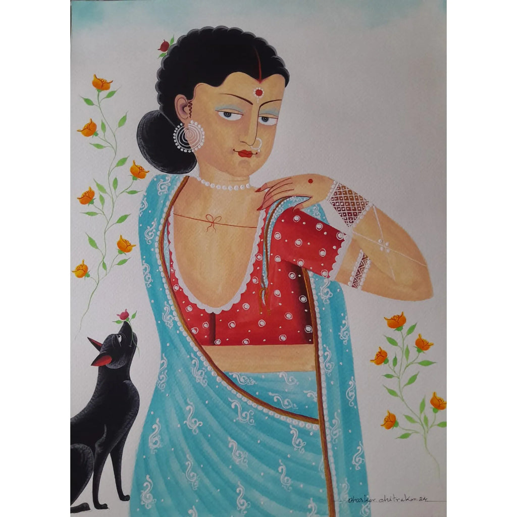 Kalighat - Beauty of bengali biwi