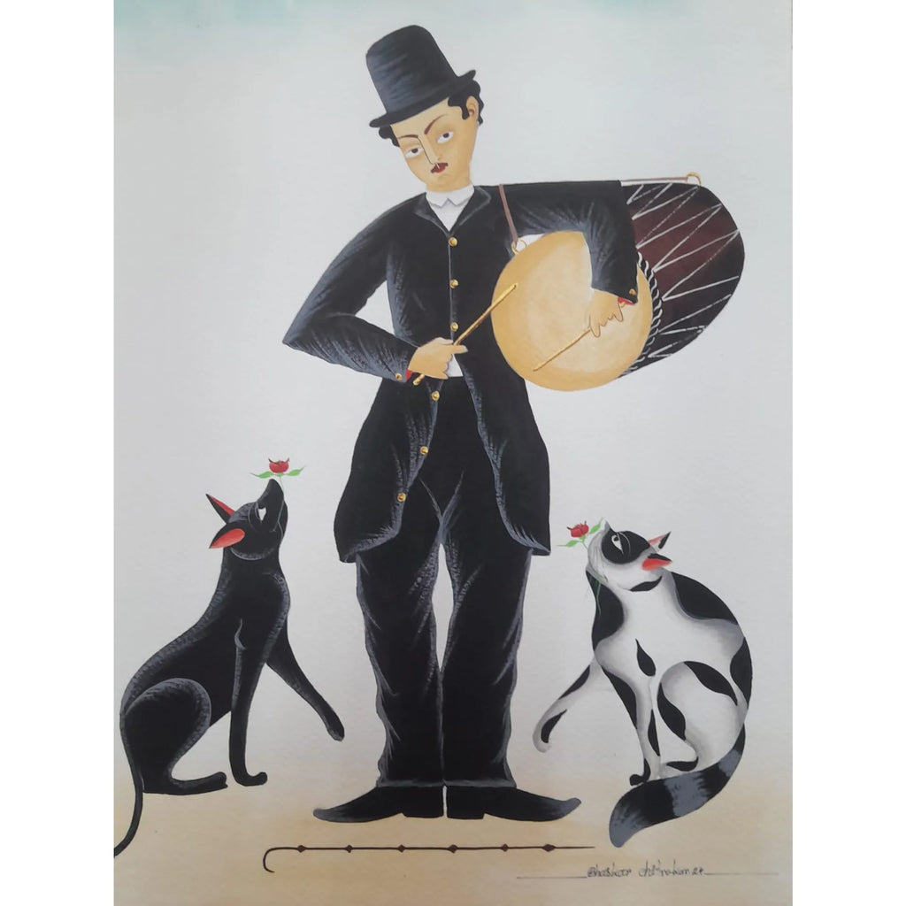 Kalighat - Bengali charlie chaplin