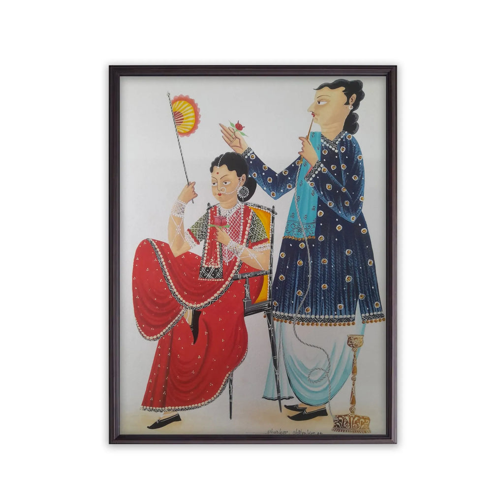 Kalighat - Babu and Biwi