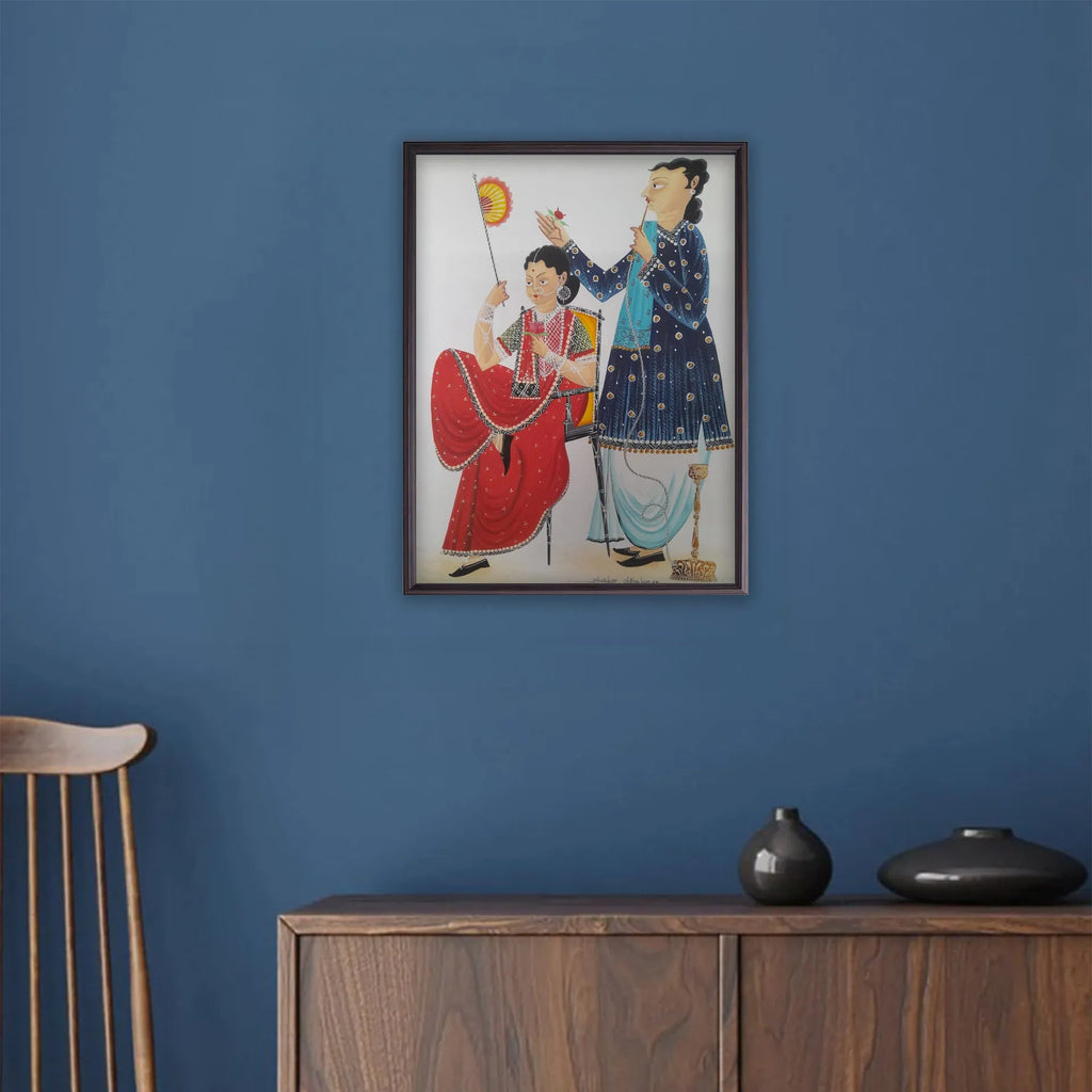 Kalighat - Babu and Biwi