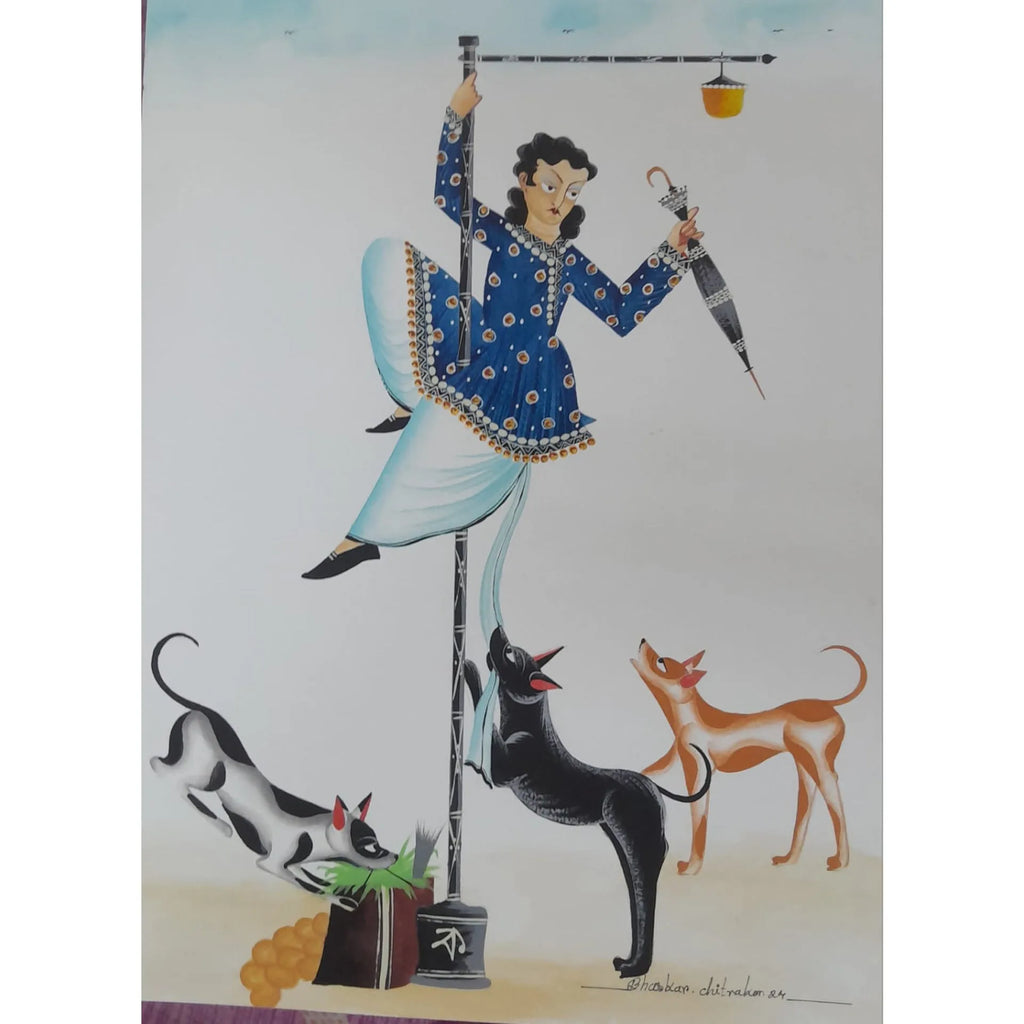 Kalighat - The Dogs Chasing