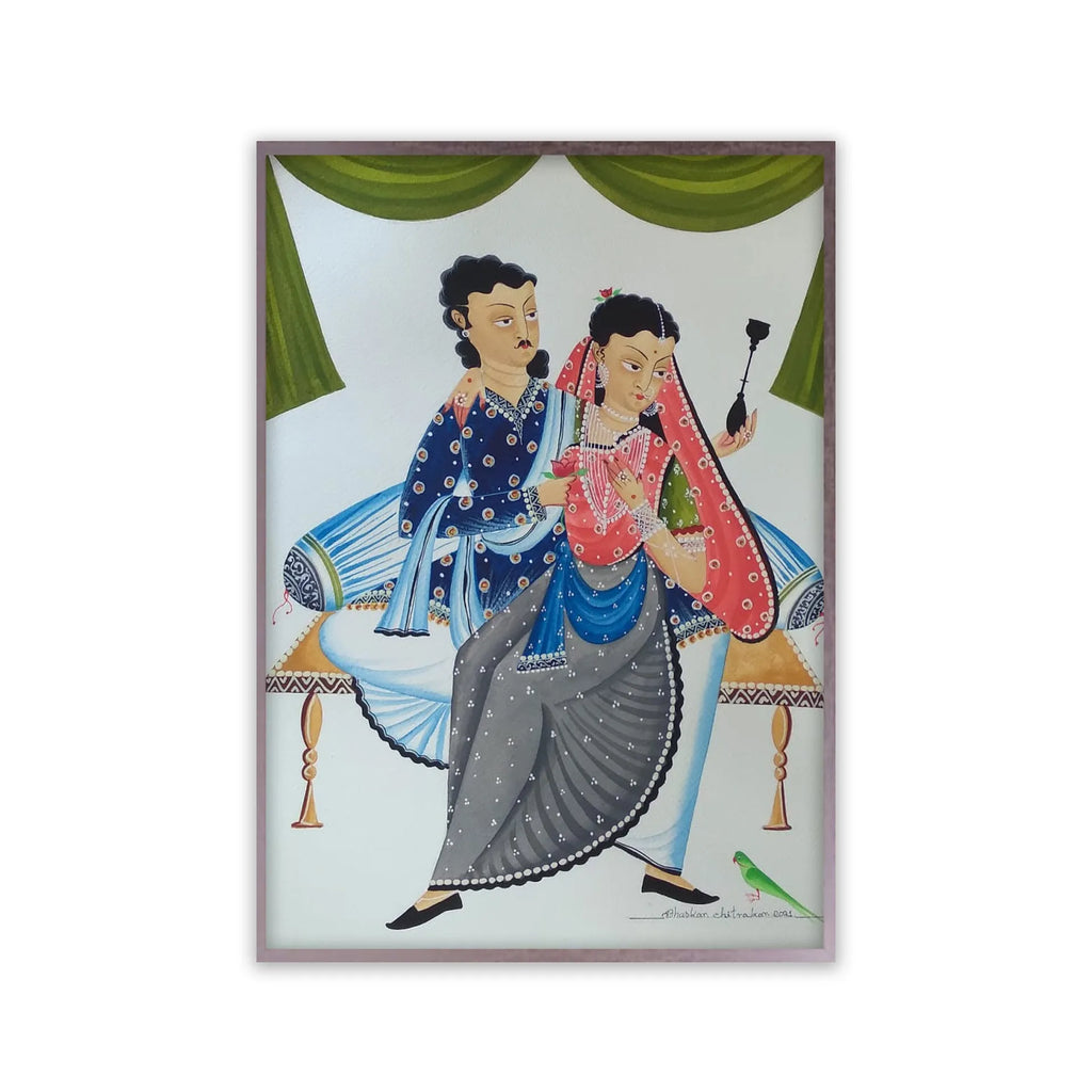 Kalighat - Babu and Biwi