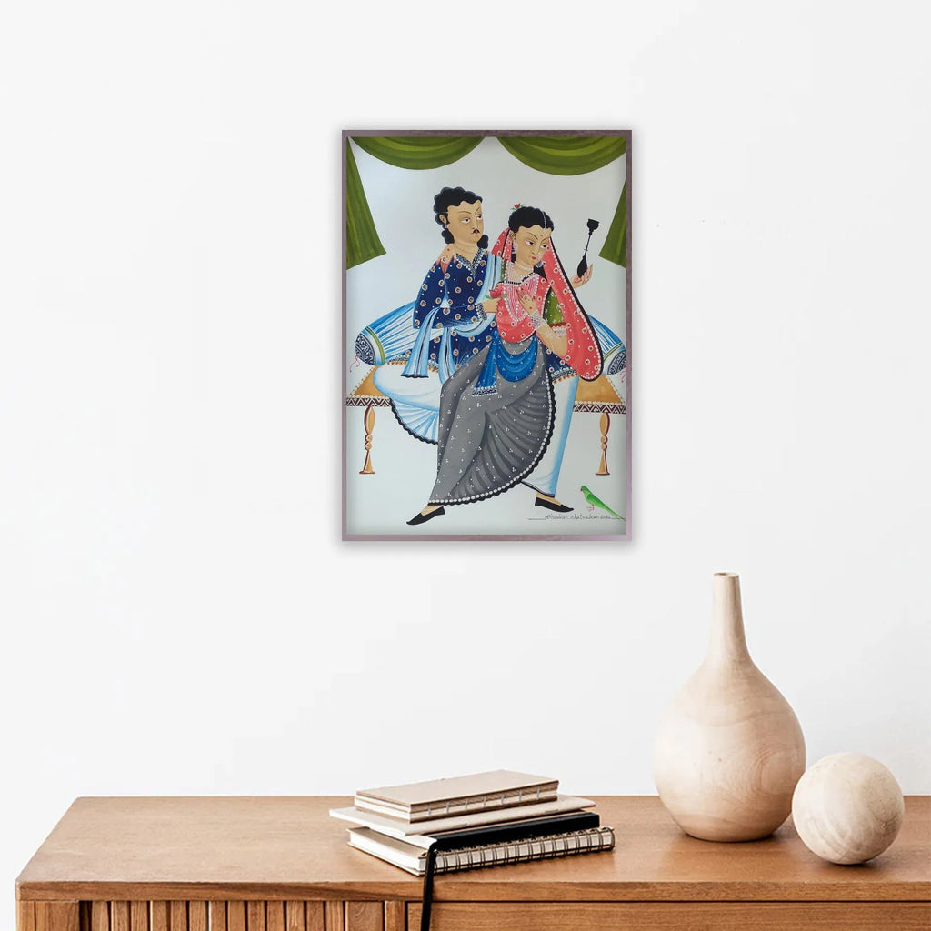 Kalighat - Babu and Biwi