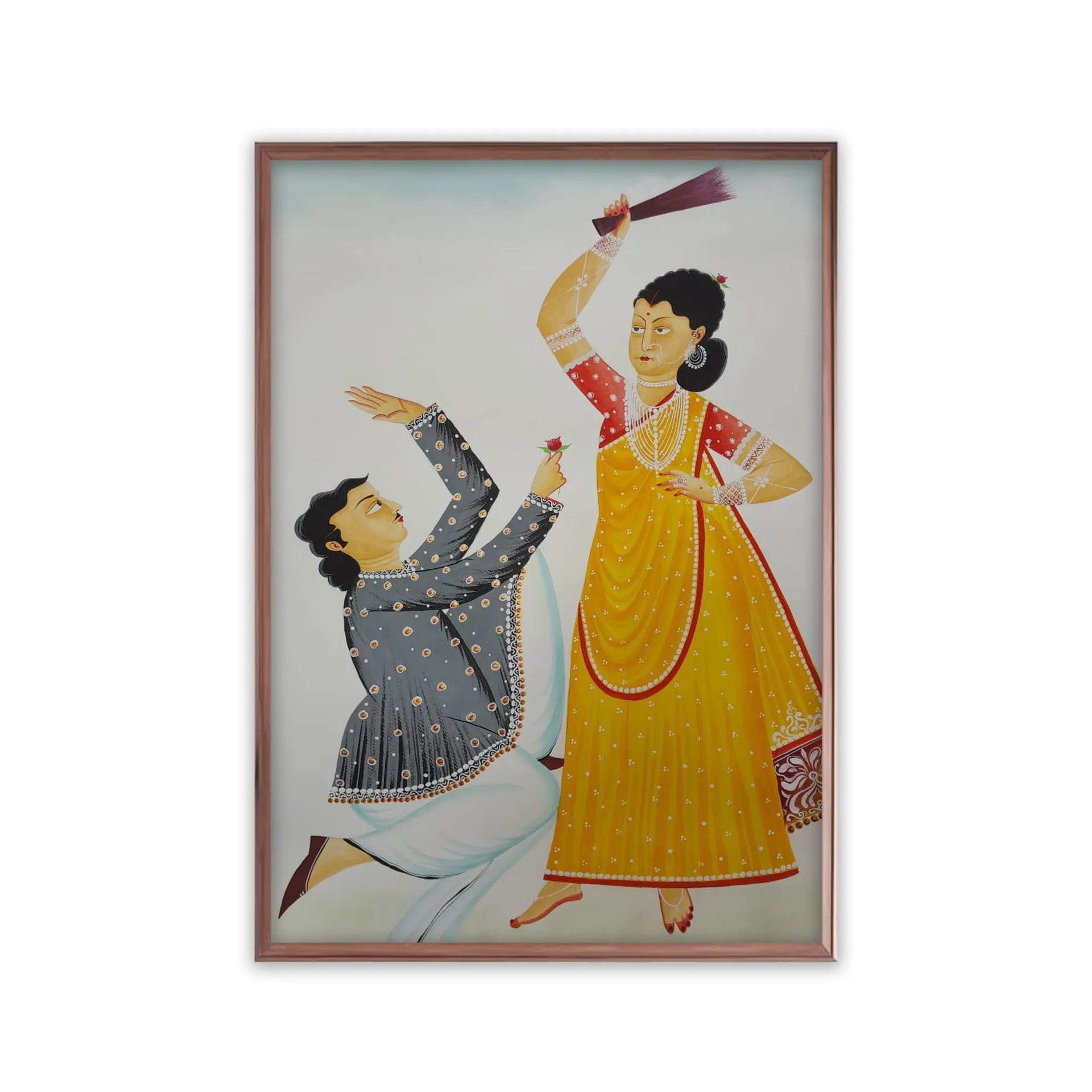 Kalighat - Babu and Angry Biwi
