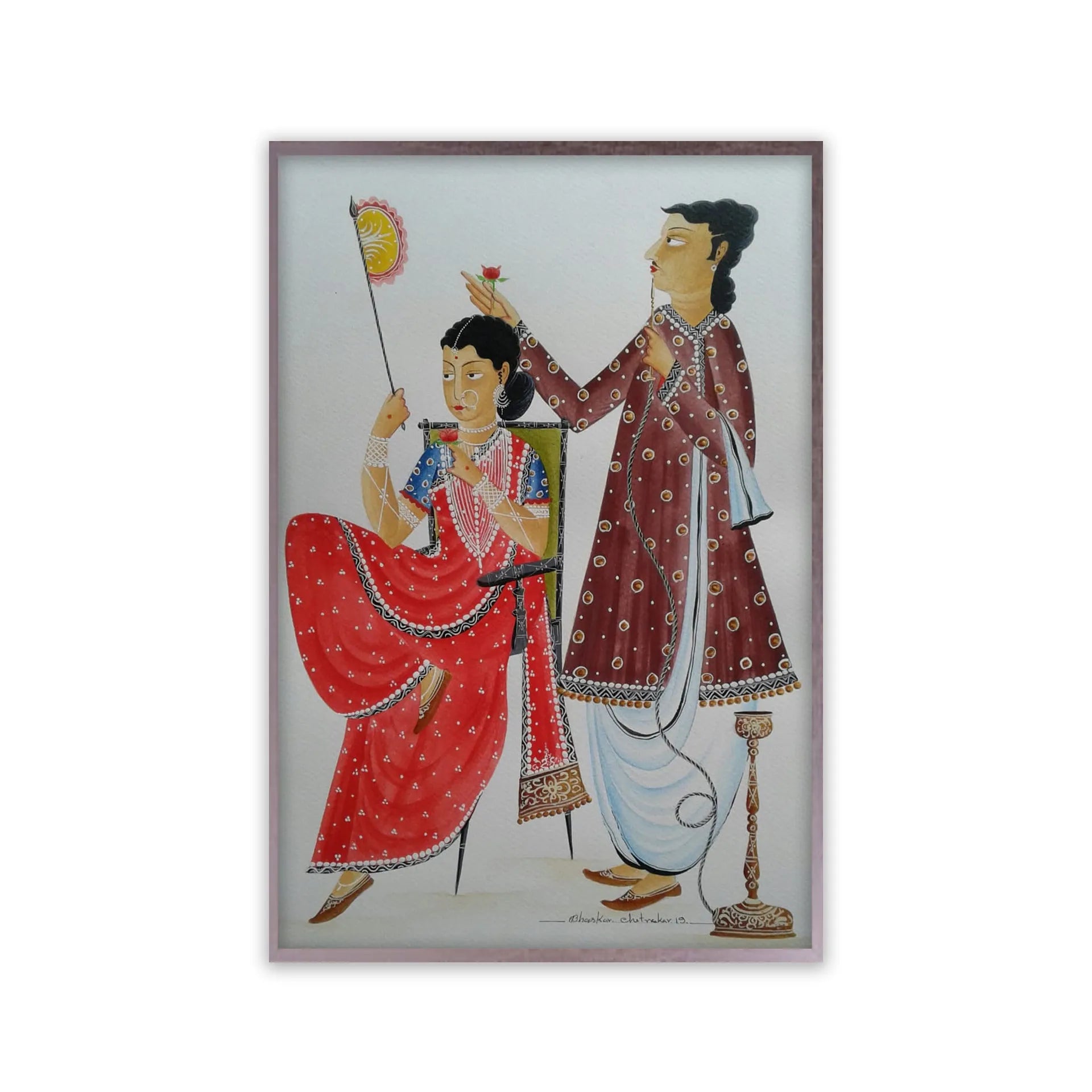 Kalighat - Babu and Biwi