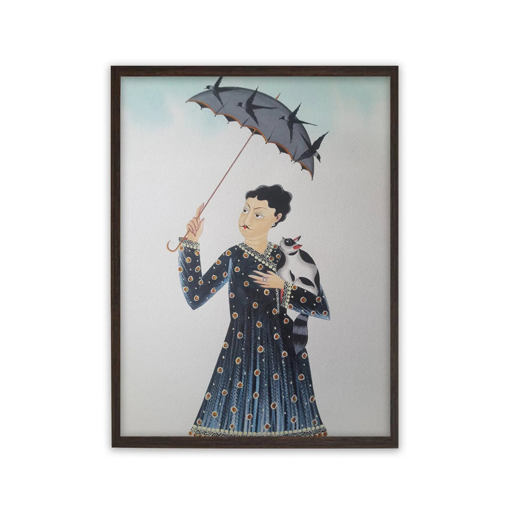 Kalighat - Babu with the Umbrella